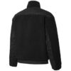 Abrigo de peluche con logo «Negro»