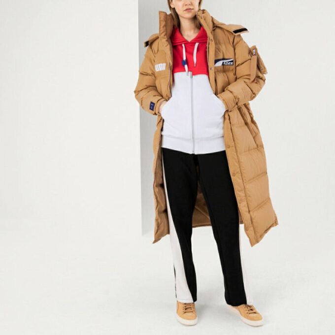 Abrigo de plumas PUMA x Ader Error «bronceado»