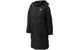 Abrigo largo de plumas Teamliga «Negro»