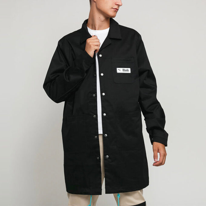 Abrigo PUMA x Rhude «Negro y blanco»