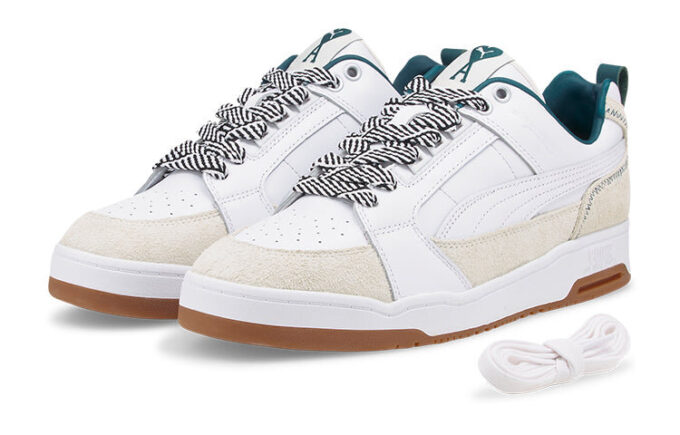 AMI x Slipstream LO «Blanco Verde Chicle»