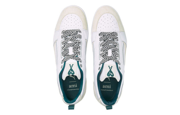 AMI x Slipstream LO «Blanco Verde Chicle»