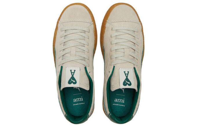 AMI x Suede Crepe «Prístino»