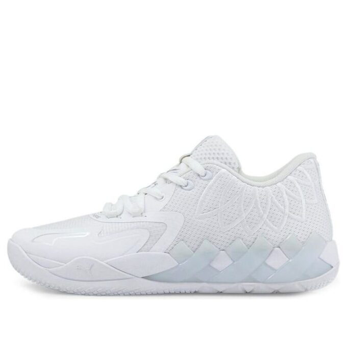 Balón LaMelo bajo MB.01 «Colores del equipo: Triple blanco»