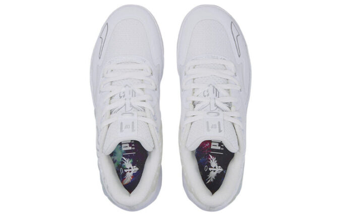 Balón LaMelo bajo MB.01 «Colores del equipo: Triple blanco»