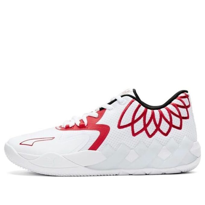 Balón MB.01 Low LaMelo «Colores del equipo: Blanco, Rojo de alto riesgo»