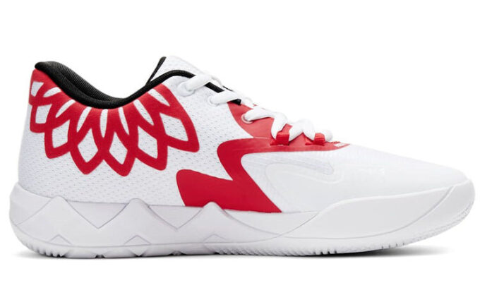 Balón MB.01 Low LaMelo «Colores del equipo: Blanco, Rojo de alto riesgo»