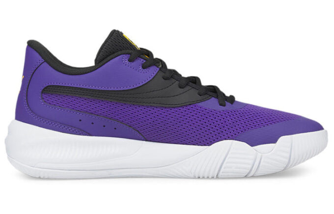 Baloncesto triple «Prisma Violeta Espectro Amarillo»