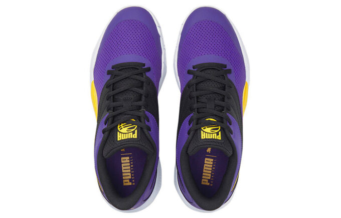 Baloncesto triple «Prisma Violeta Espectro Amarillo»