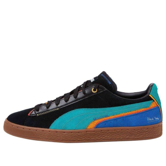 Black Fives x Suede Triplex «Negro»