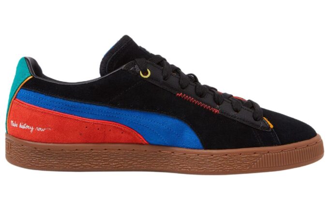 Black Fives x Suede Triplex «Negro»