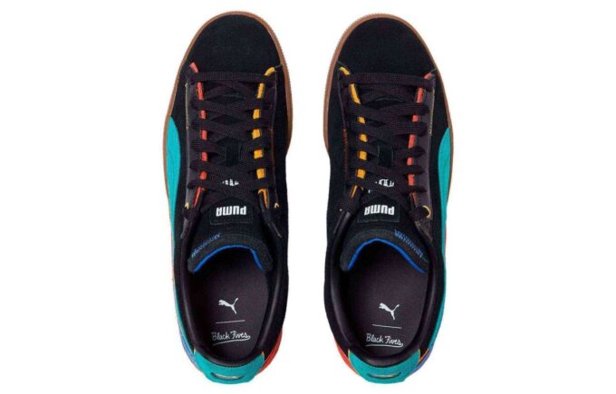 Black Fives x Suede Triplex «Negro»