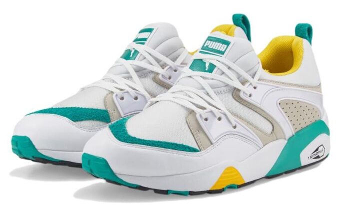 Blaze of Glory Retro «Blanco Espectro Verde»