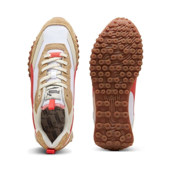 Blktop Rider Preppy «Blanco, Rojo Activo»