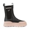 Botas Chelsea Mayze Stack «Cuarzo Rosa Negro» para mujer
