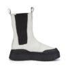 Botas Chelsea Mayze Stack «Gris vaporoso y negro» para mujer