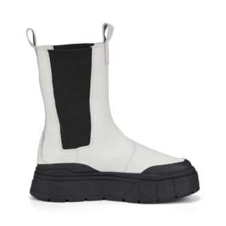 Botas Chelsea Mayze Stack «Gris vaporoso y negro» para mujer
