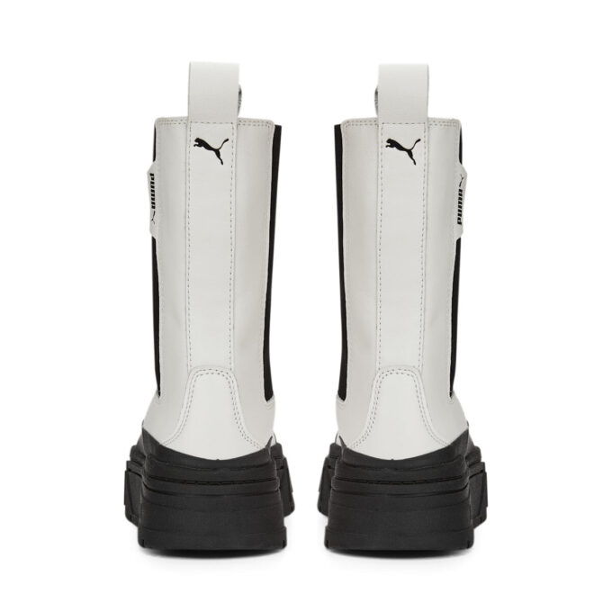 Botas Chelsea Mayze Stack «Gris vaporoso y negro» para mujer