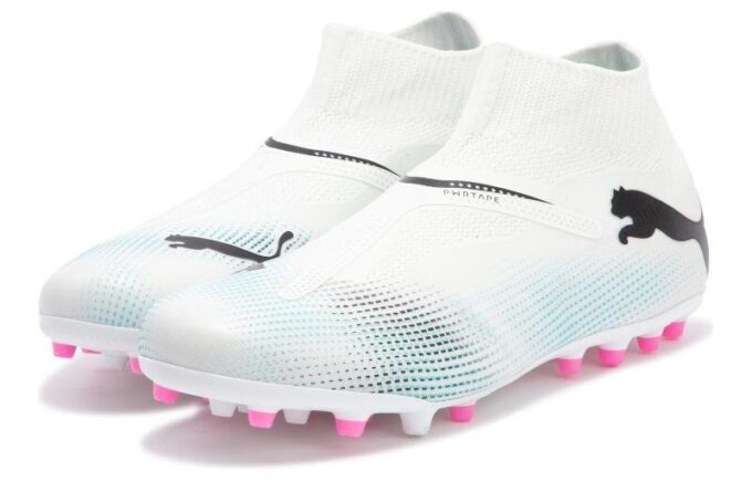 Botas de fútbol Future 7 Match + Ll MG «Blanco Azul»
