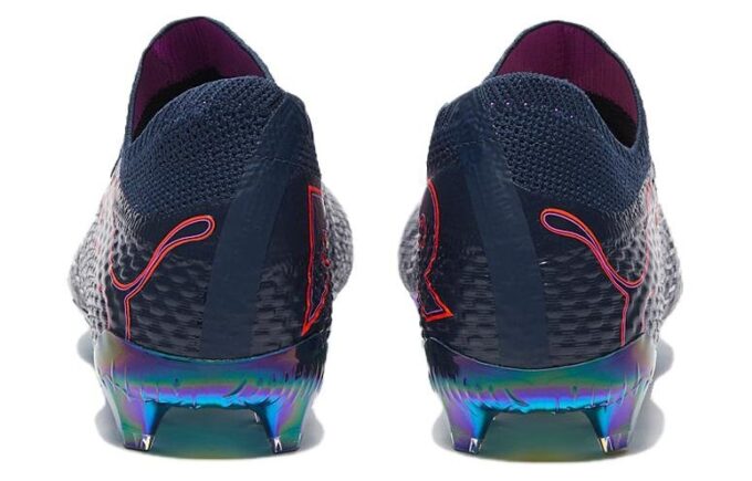 Botas de fútbol Future 7 Ultimate FG/AG «Azul marino, rosa y rojo»