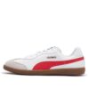 Botas de fútbol KING 21 IT «Blanco Rojo Marrón»