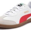 Botas de fútbol KING 21 IT «Blanco Rojo Marrón»