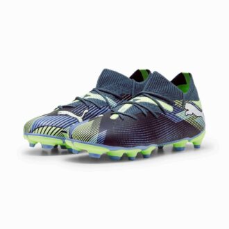 Botas de fútbol para niños FUTURE 7 MATCH para terreno firme y artificial