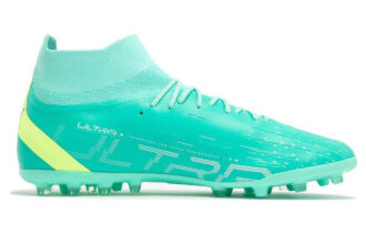 Botas de fútbol profesionales Ultra Pro MG «Menta Eléctrica»