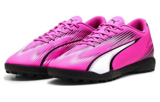 Botas de fútbol Ultra Play Low «Rosa y negro»