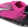 Botas de fútbol Ultra Play MG «Rosa, Blanco y Negro»