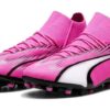 Botas de fútbol Ultra Pro MG «Rosa, Blanco y Negro»
