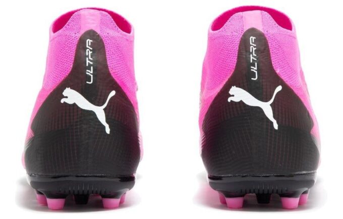 Botas de fútbol Ultra Pro MG «Rosa, Blanco y Negro»