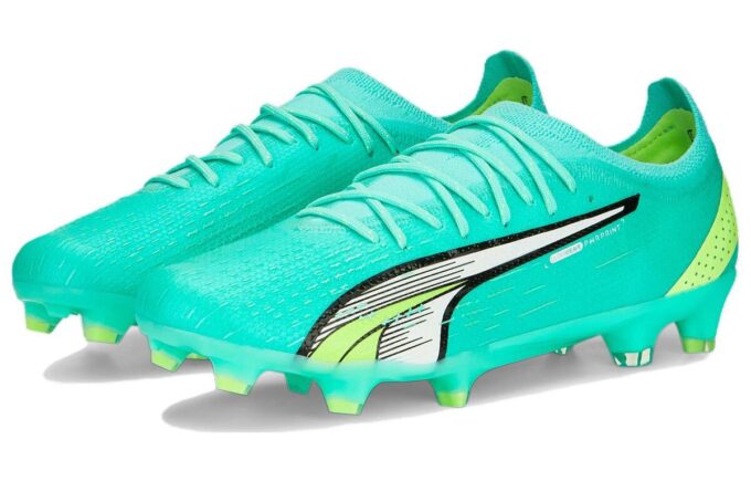 Botas de fútbol Ultra Ultimate FG AG «Menta Eléctrica»