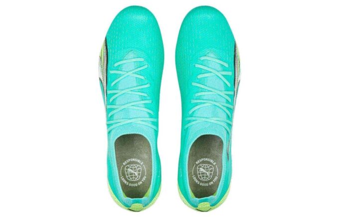 Botas de fútbol Ultra Ultimate FG AG «Menta Eléctrica»