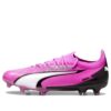 Botas de fútbol Ultra Ultimate FG «Rosa, Blanco y Negro»