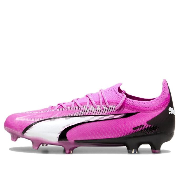 Botas de fútbol Ultra Ultimate FG «Rosa, Blanco y Negro»