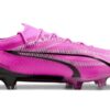 Botas de fútbol Ultra Ultimate FG «Rosa, Blanco y Negro»