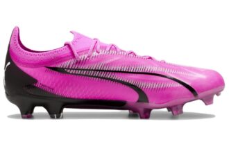 Botas de fútbol Ultra Ultimate FG «Rosa, Blanco y Negro»