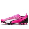 Botas de fútbol Ultra Ultimate MG «Rosa y blanco»