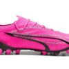 Botas de fútbol Ultra Ultimate MG «Rosa y blanco»