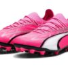 Botas de fútbol Ultra Ultimate MG «Rosa y blanco»