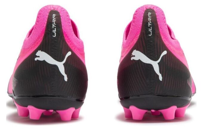 Botas de fútbol Ultra Ultimate MG «Rosa y blanco»
