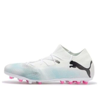 Botas Future 7 Match MG «Blanco, Azul y Rosa»