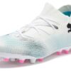 Botas Future 7 Match MG «Blanco, Azul y Rosa»