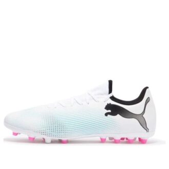 Botas Future 7 Play MG «Blanco, Azul y Rosa»
