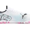 Botas Future 7 Play MG «Blanco, Azul y Rosa»