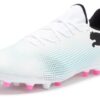 Botas Future 7 Play MG «Blanco, Azul y Rosa»