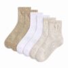 Calcetines de media caña para mujer (3 pares) Calcetines de media caña para mujer (3 pares)
