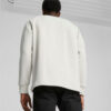 Camisa clásica texturizada de cuello redondo de la serie Popular «Blanca»