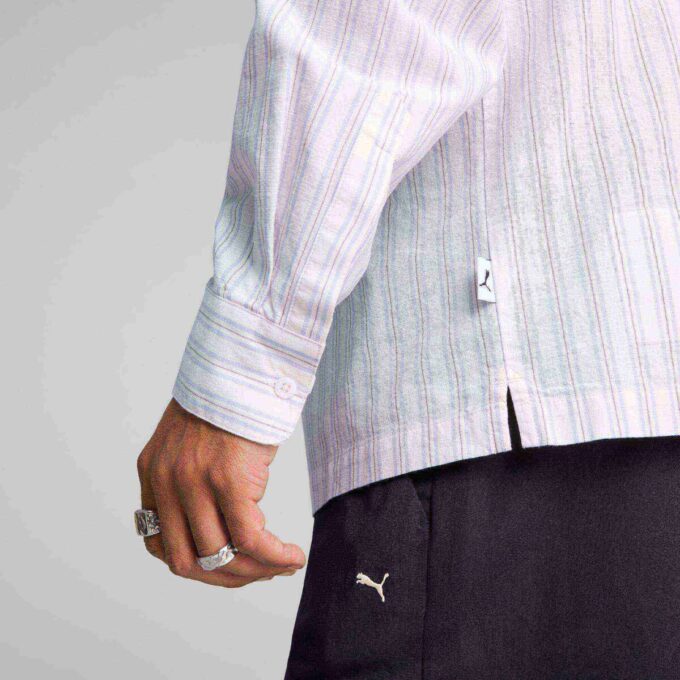 Camisa con media cremallera para hombre MMQ